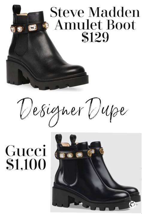 gucci ii dupe|gucci boots dupes.